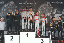 Podium: winner #33 Belgian Audi Club Team WRT Audi R8 LMS GT3: Enzo Ide, Christopher Mies, second place #58 Garage 59 McLaren 650S GT3: Rob Bell, Alvaro Parente, third place #28 Belgian Audi Club Team WRT Audi R8 LMS Ultra: Will Stevens, René Rast