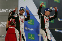 Podium: #6 Toyota Racing Toyota TS050 Hybrid: Stéphane Sarrazin, Mike Conway