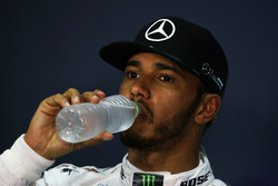 Lewis Hamilton, Mercedes AMG F1 lors de la conférence de presse de la FIA