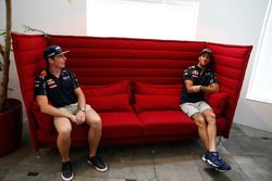 Daniel Ricciardo y  Max Verstappen, Red Bull Racing