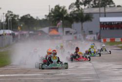 Nick Brueckner leads Rotax Junior