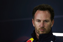 Christian Horner, Red Bull Racing Team Principal in the Press Conference