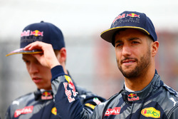 Daniel Ricciardo, Red Bull Racing et Daniil Kvyat, Red Bull Racing
