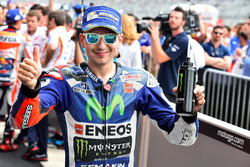Tweede plaats Jorge Lorenzo, Yamaha Factory Racing