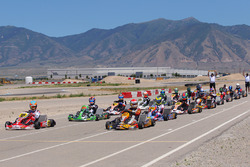 Kyle Kirkwood and Nick Neri on front row in Shifter