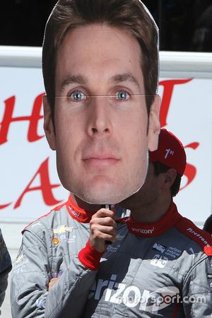 Le vainqueur Will Power, Team Penske Chevrolet