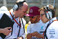 Lewis Hamilton, Mercedes AMG F1 on the grid