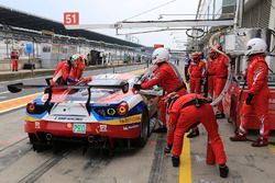 #51 AF Corse Ferrari 488 GTE: Gianmaria Bruni, James Calado