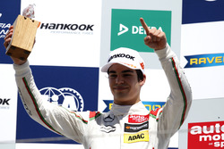 Podium: Winner Lance Stroll, Prema Powerteam Dallara F312 Mercedes-Benz