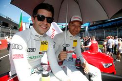 Mike Rockenfeller, Audi Sport Team Phoenix, Audi RS 5 DTM and Timo Scheider, Audi Sport Team Phoenix, Audi RS 5 DTM