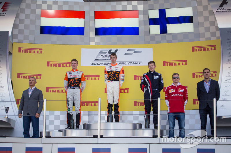 Richard, Jarno en Kimi