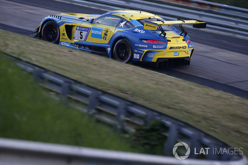 #5 Mercedes-AMG Team Black Falcon Mercedes-AMG GT3: Yelmer Buurman, Thomas Jäger, Jan Seyffarth, Luca Stolz