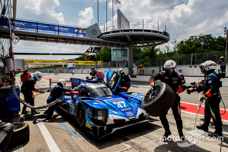 #47 Cetilar Villorba Corse Dallara P217 - Gibson: Roberto Lacorte, Giorgio Sernagiotto, Felipe Nasr