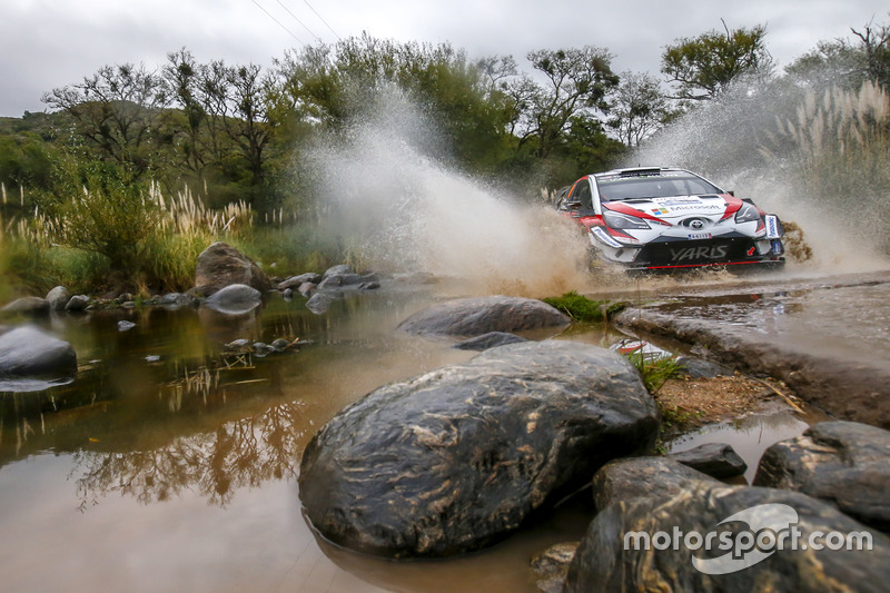 Отт Тянак и Мартин Ярвеоя, Toyota Yaris WRC