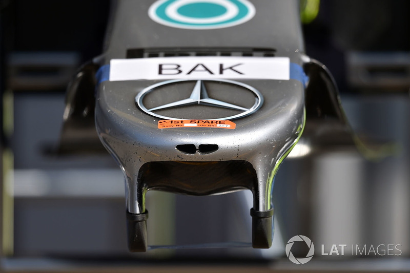 Носовой обтекатель Mercedes AMG F1 W09