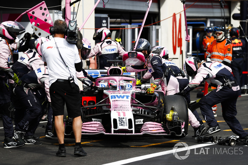 Abandon : Sergio Pérez (Force India)