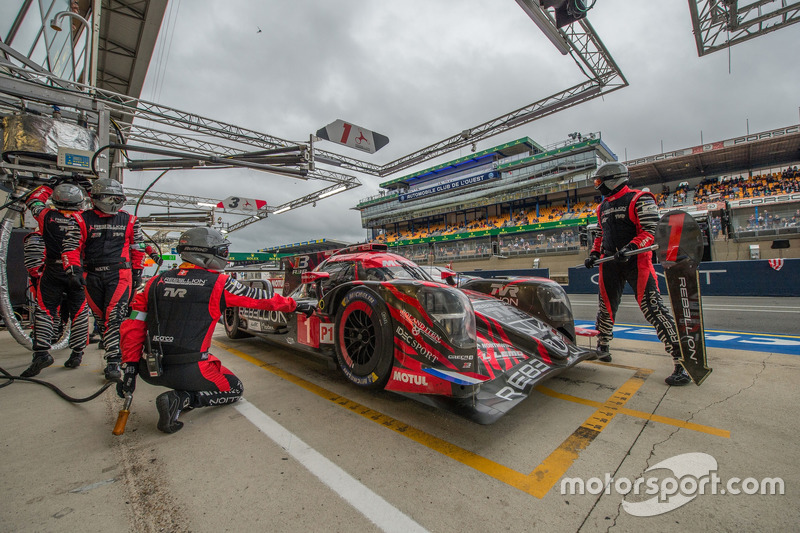 #1 Rebellion Racing Rebellion R-13: Andre Lotterer, Neel Jani, Bruno Senna