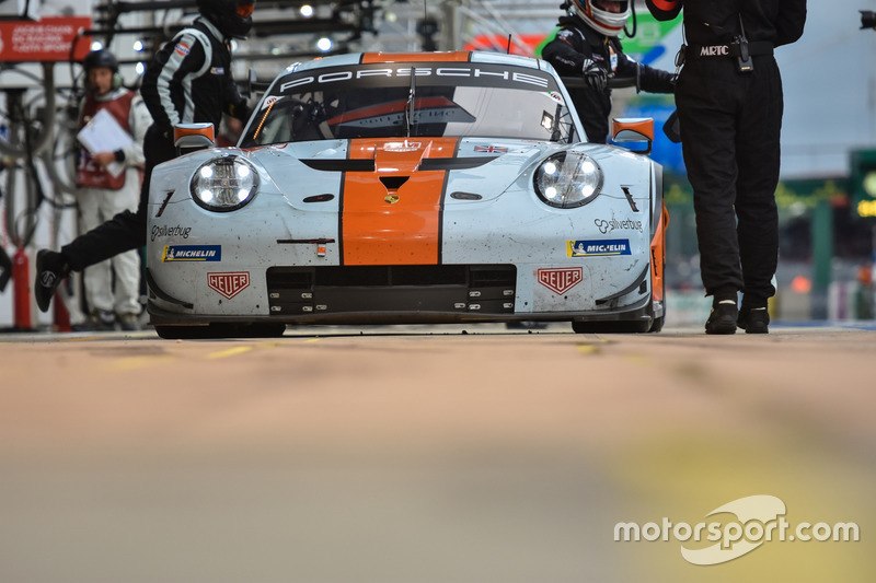 #86 Gulf Racing Porsche 911 RSR: Алекс Дэвисон, Майкл Уэйнрайт