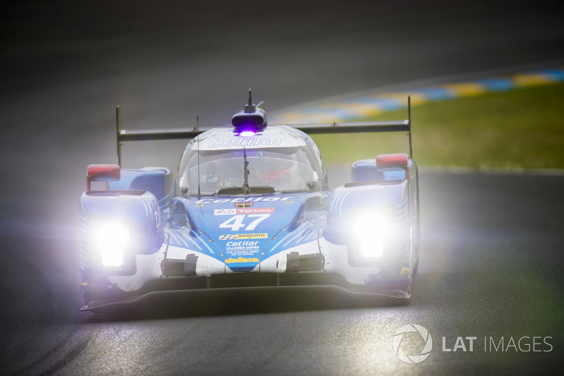 #47 Cetilar Villorba Corse Dallara P217 Gibson: Roberto Lacorte, Giorgio Sernagiotto, Felipe Nasr