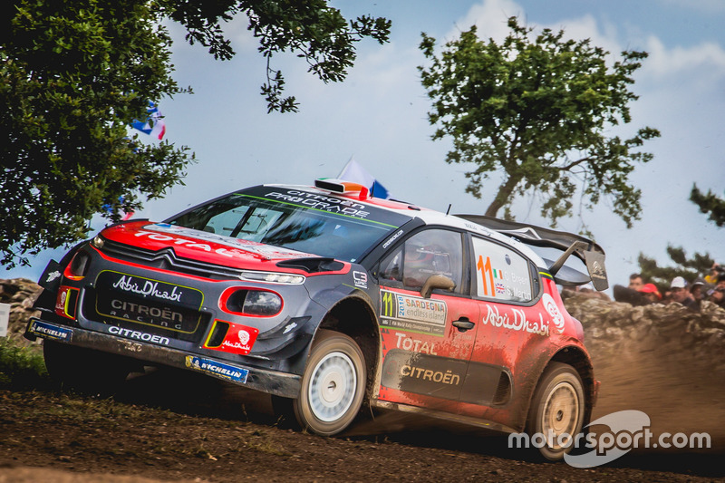 Craig Breen, Scott Martin, Citroën World Rally Team Citroën C3 WRC