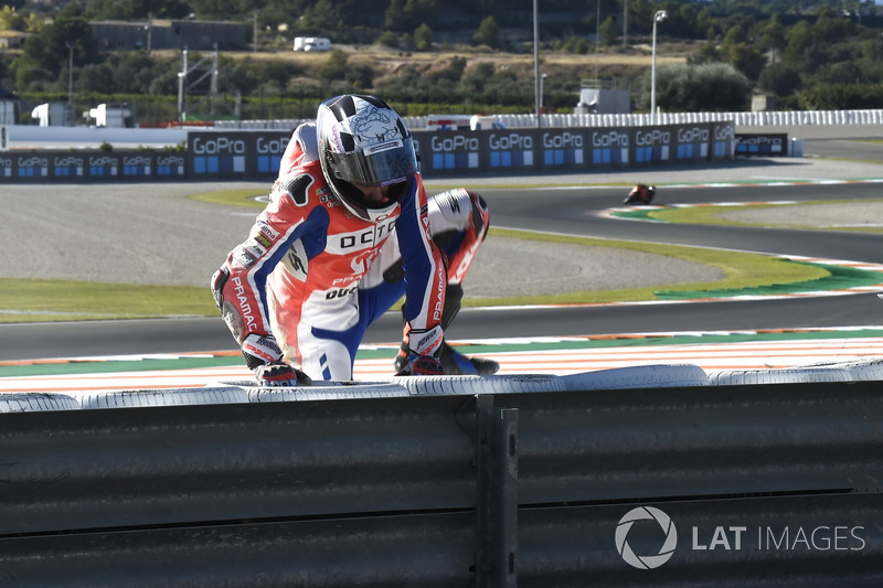 Scott Redding, Pramac Racing after the crash