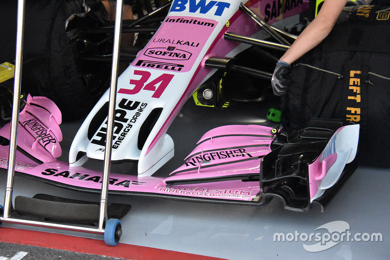 Переднее крыло Force India VJM11 (старая версия)