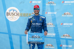 Polesitter Martin Truex Jr., Furniture Row Racing, Toyota Camry Auto-Owners Insurance