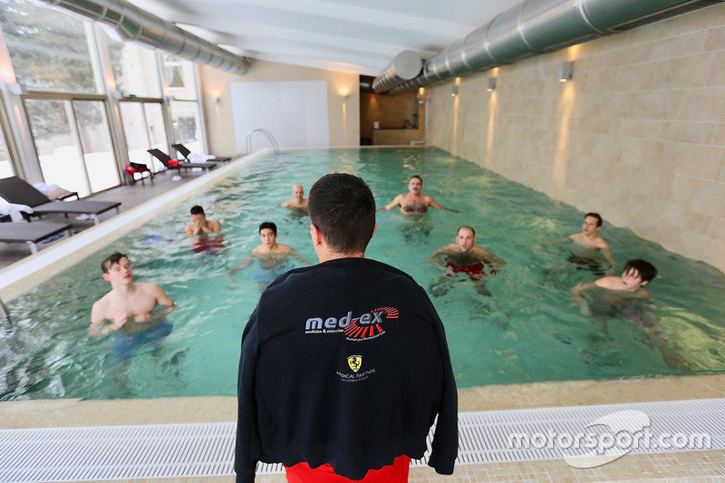 Entrenamiento Ferrari Driver Academy