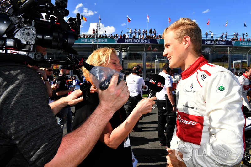 Marcus Ericsson, Sauber, in griglia