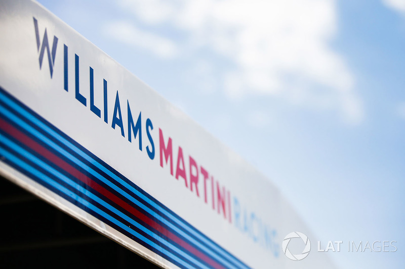 Williams Racing garage