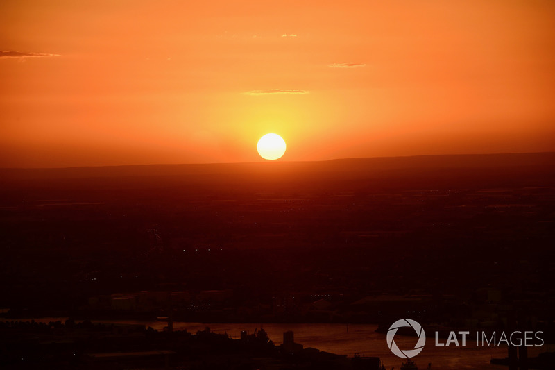 Atmosphere, sunset