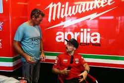 Troy Corser, Eugene Laverty, Milwaukee Aprilia