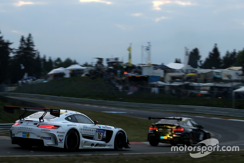 #16 Landgraf Motorsport Mercedes-AMG GT3: Kenneth Heyer, Sebastian Asch, Edward Sandström, Tristan Vautier