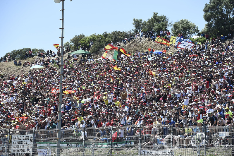 A torcida espanhola lotou o circuito de Jerez