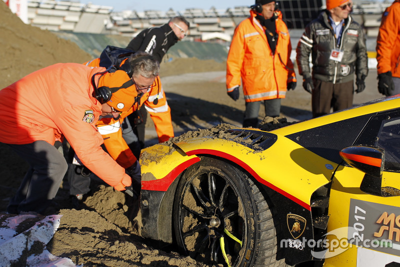 Incidente di Andrea Palma, Lamborghini Huracan ST