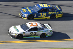 Gray Gaulding, BK Racing, Toyota Camry, David Ragan, Front Row Motorsports Ford Fusion