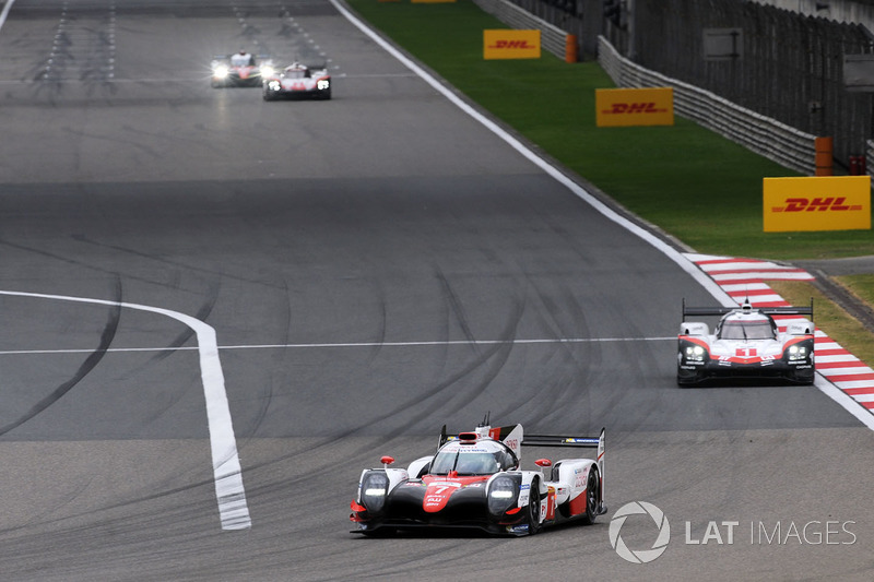 #7 Toyota Gazoo Racing Toyota TS050-Hybrid: Mike Conway, Kamui Kobayashi, Jose Maria Lopez