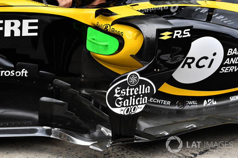 Renault Sport F1 Team R.S. 18 barge board detail