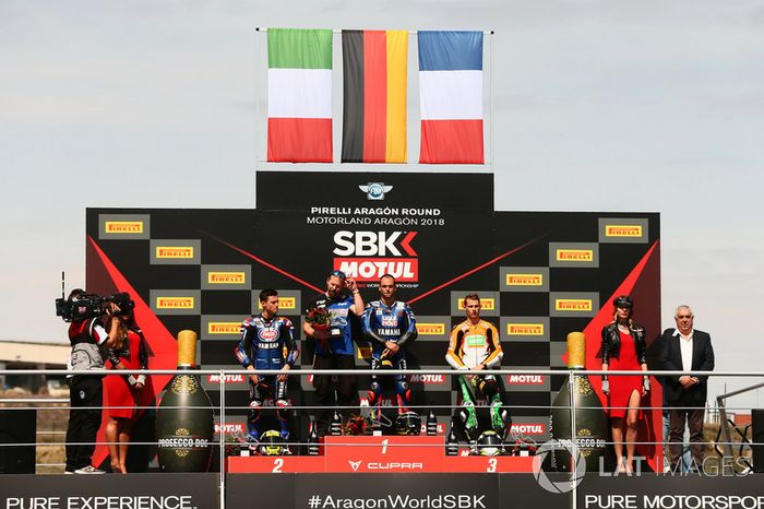 Podium: Federico Caricasulo, GRT Yamaha Official WorldSSP Team