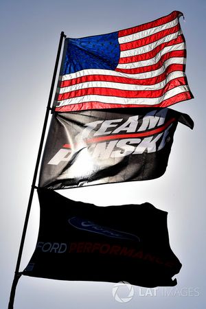 Brad Keselowski, Team Penske Ford flags