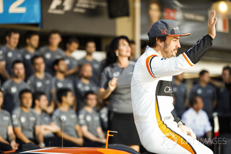 Fernando Alonso, en la foto del equipo McLaren