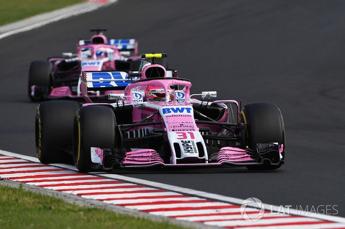 FORCE INDIA - Sergio Pérez e Lance Stroll