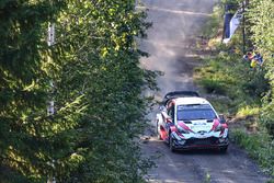 Ott Tanak, Martin Järveoja, Toyota Yaris WRC, Toyota Gazoo Racing