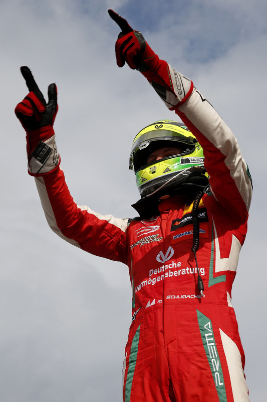 Race winner Mick Schumacher, PREMA Theodore Racing Dallara F317 - Mercedes-Benz