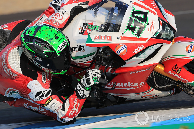 Eugene Laverty, Milwaukee Aprilia