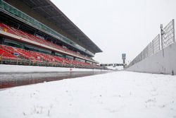 la griglia innevata