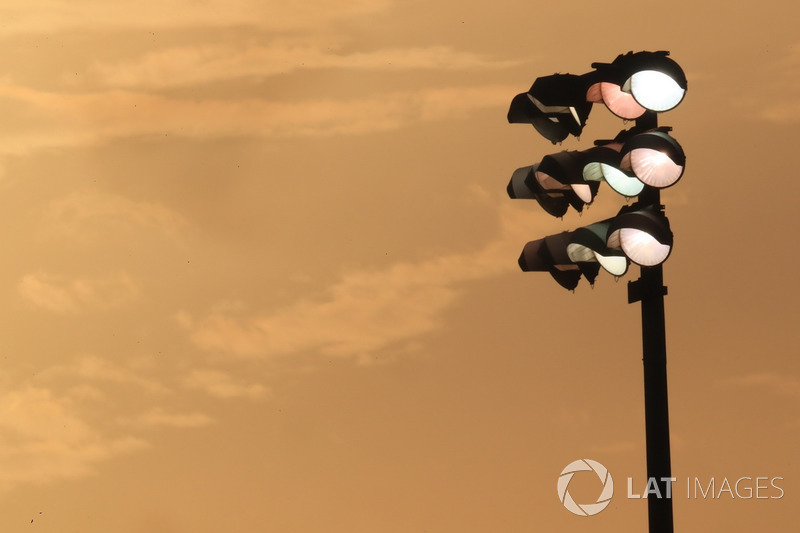 Luces al atardecer