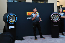 Mario Isola, directeur sportif de Pirelli, au lancement Pirelli 2018