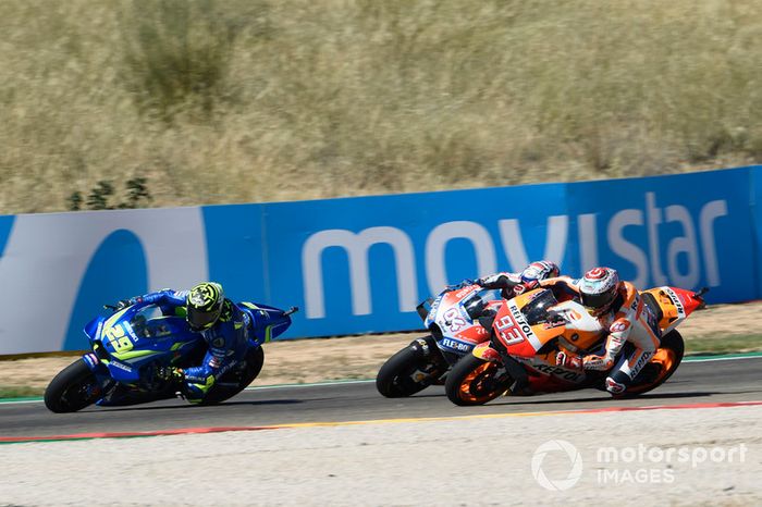 Marc Márquez, Repsol Honda Team, Andrea Iannone, Team Suzuki MotoGP, Andrea Dovizioso, Ducati Team