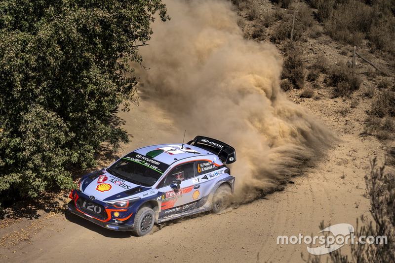 Hayden Paddon, Sebastian Marshall, Hyundai Motorsport Hyundai i20 Coupe WRC